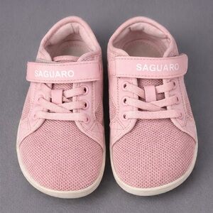 SAGUARO Kids Barefoot Shoes Pink USA 1 Minimalist Sneakers Toddler Lightweight